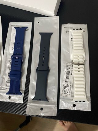 Apple Watch Negro + 4 Correas + Cargador + fundas