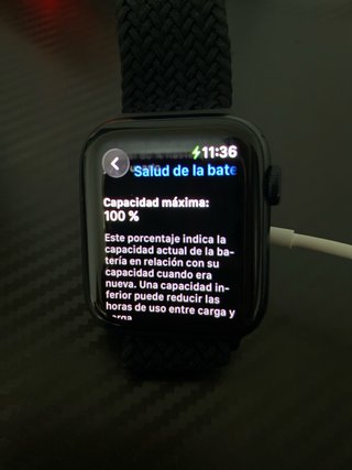 Apple Watch Negro + 4 Correas + Cargador + fundas