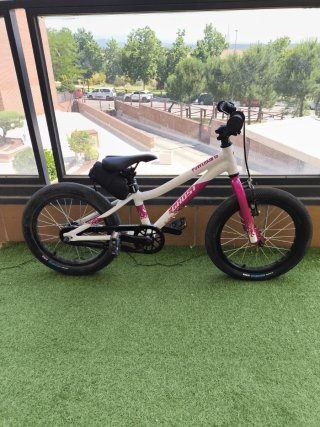 Bicicleta Ghost Powerkid 16 Rosa