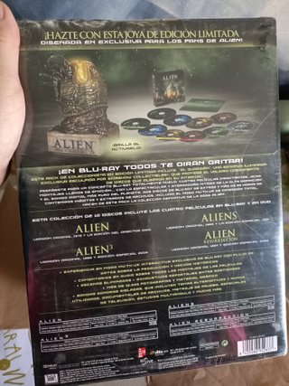 Colección Alien Anthology Blu-ray y DVD