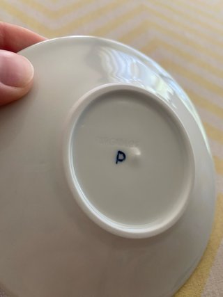 Juego de café Sargadelos. Modelo Vilar de Donas