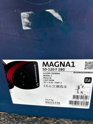 Bomba circuladora Grundfos MAGNA1 50-120 F 280.