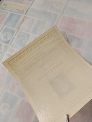 Sellos RDA 1960 MNH y hojas preimpresas Leuchtturm