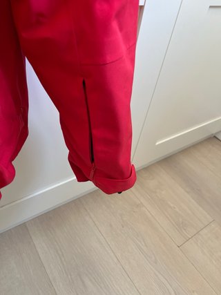 Chaqueta esquí infantil roja Talla 12