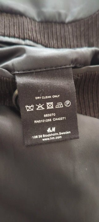 Americana de pana H&M marrón