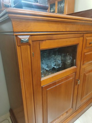 Conjunto de salón comedor vintage provenzal