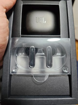 Cascos JBL LIVE FLEX Negro/Naranja