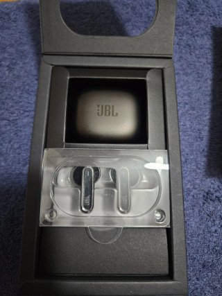 Cascos JBL LIVE FLEX Negro/Naranja