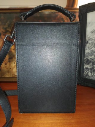 Bolso rígido Zara imitación cuero