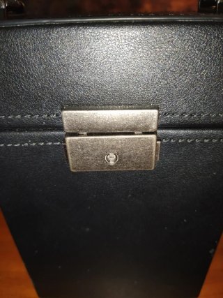 Bolso rígido Zara imitación cuero