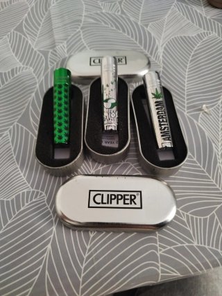 Accendino Clipper Acciaio Amsterdam