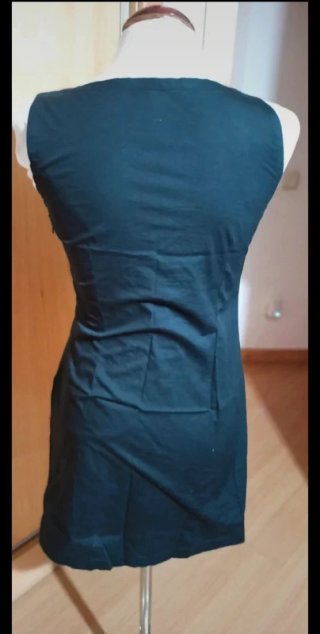 Vestido By Lu Talla 38 Negro