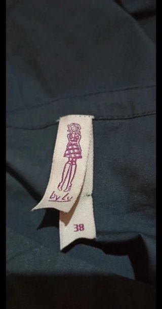 Vestido By Lu Talla 38 Negro