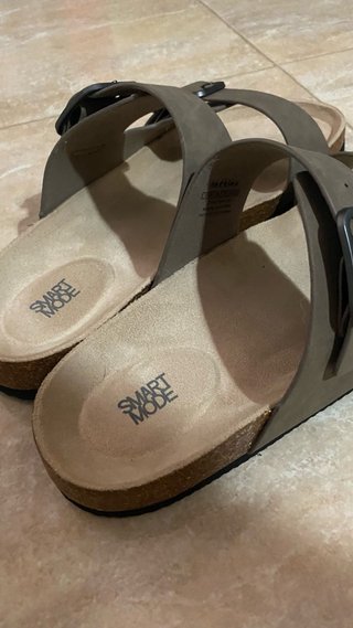 Sandalias Lefties Marrón/Gris Talla 44