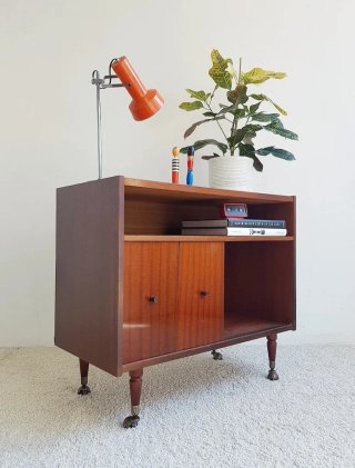 Aparador / mueble bar Mid Century. Francia, 60s.