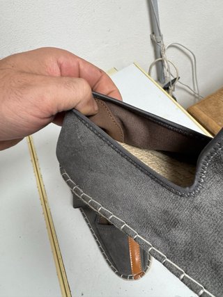 Espardeñas grises talla 44