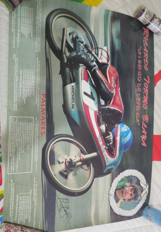 Póster Ricardo Tormo Un Genio de Leyenda