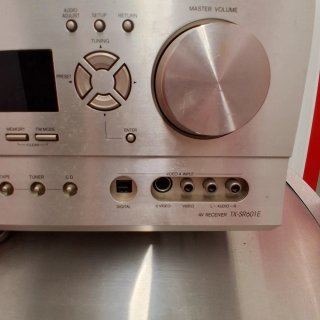 Receptor AV Onkyo TX-SR601E Plata sin uso