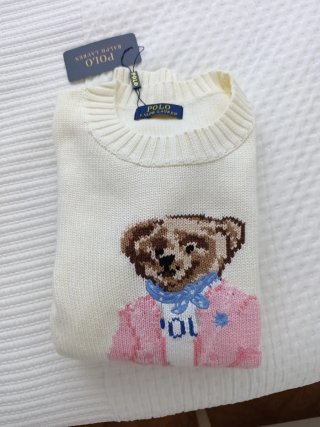 Jersey Polo Ralph Lauren Oso Rosa