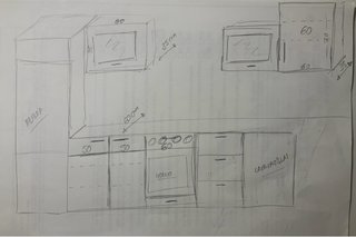 Cocina completa.