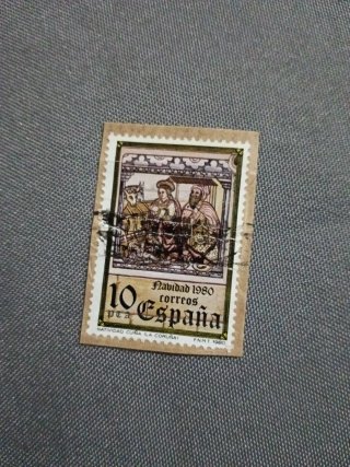 Lote Sellos España Antiguos Navidad
