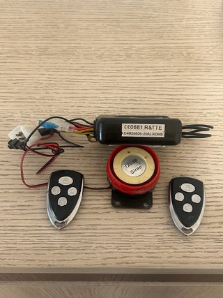 ALARMA ANTIRROBO PARA MOTO POR MOVIMIENTO