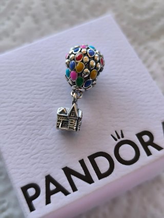Charm Casa Up Globo para pulseras Pandora