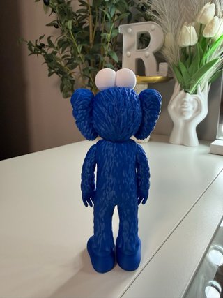 Figura KAWS Impresión 3D Azul