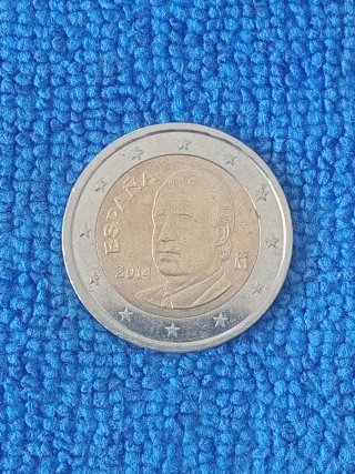 Moneda 2 euros España 2014
