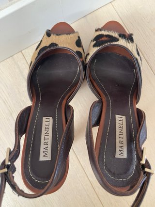 Sandalias Martinelli Tacon Talla 38