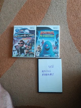 Pack 3 Juegos Wii: Desafío Cine Party, Monstruos C