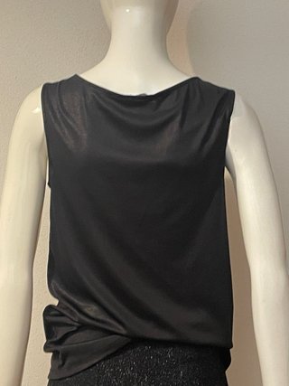 Camisa Guess Negra sin Mangas Talla S