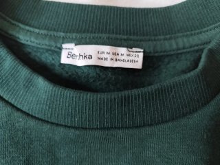 Sudadera Beige y Verde Mango