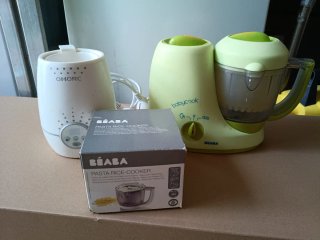 Babycook Beaba con calienta biberones