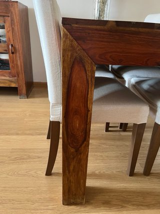 Mesa comedor madera teca