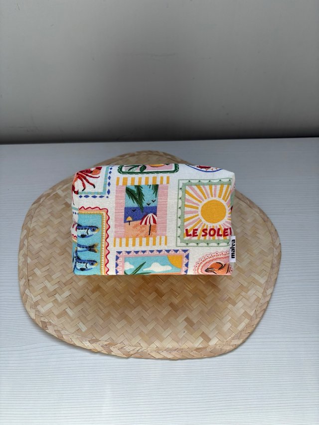 Neceser estampado verano