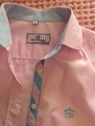 Camisa Montepicaza Rosa Talla 42