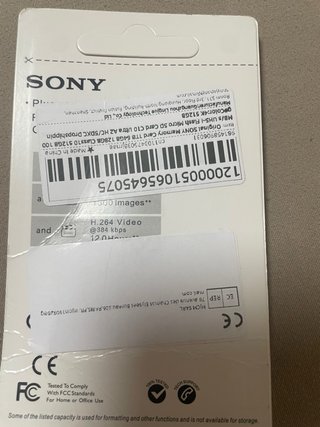 Tarjeta Micro SD Sony 512GB con Adaptador