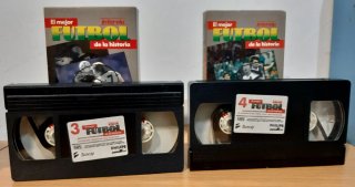 Pack El mejor fútbol de la historia (VHS)