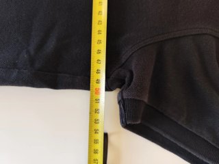 Polo Milano Negro Talla L