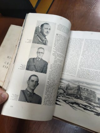 Historia de la cruzada española 34 tomos años 40