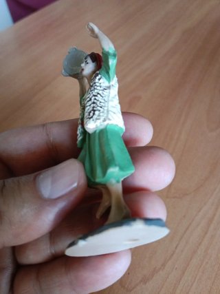 Figura Belén Antigua Plástico Tamborilero