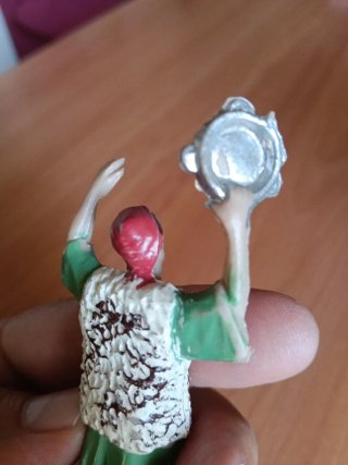 Figura Belén Antigua Plástico Tamborilero