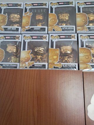 Colección Funko Pop Marvel Studios 10 Años