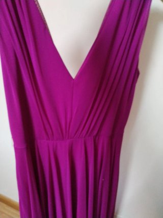 Vestido largo fiesta buganvilla