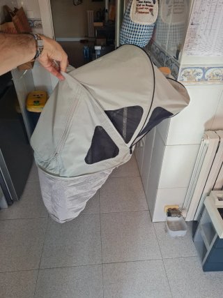 Capota Bugaboo Camaleon3/Fox Gris Claro Ventilada