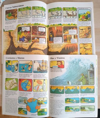 Lote libros, Los mares y La Tierra