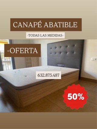 Canapé Abatible Todas las Medidas