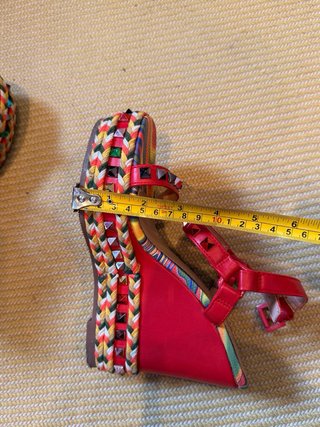 Sandalias Exé Talla 38 Multicolor