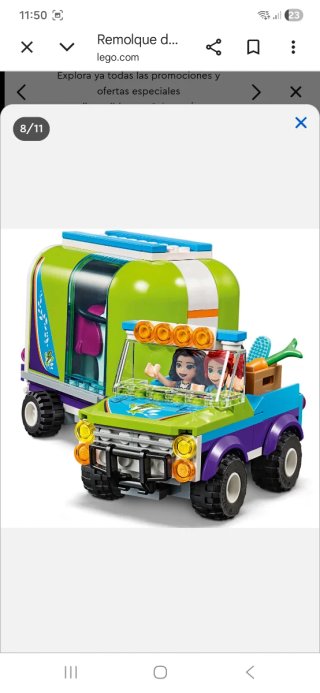 Lego Friends 41371 Remolque Caballo Mia